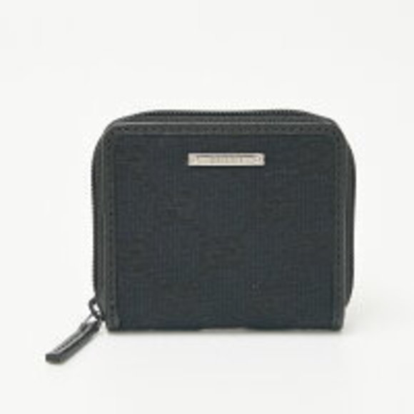 Gucci GG Canvas Case Leather Black Accessory - Picture 1 of 7